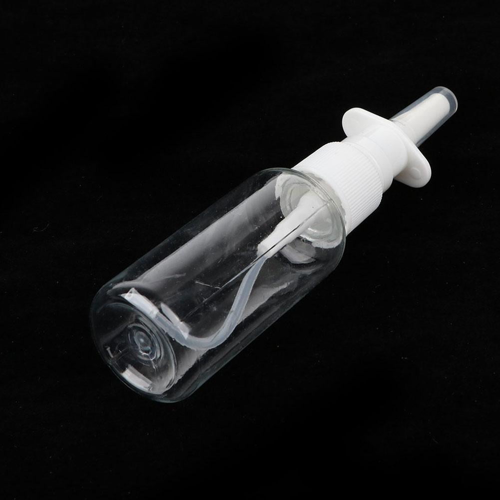 Empty Plastic Nasal Spray Bottles Pump Sprayer Mist Nose Spray Bottle New R7L5