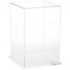 Plymor Clear Acrylic Display Case with Clear Base, 6" W x 6" D x 9" H