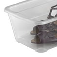 thumbnail image 6 of Life Story 5.7/6 Liter/Quart Clear Stacking Storage Box Clear Container, 72 Pack, 6 of 8