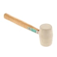 thumbnail image 1 of Martillo de goma profesion Martillo suave para formación , bricoje, mantenimiento, camping, joyería, jardinería Gloria Martillo con mango de madera, 1 of 7
