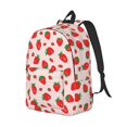 thumbnail image 2 of Yiaed Strawberries Print Backpack, Premium Laptop Backpack, Travel Backpack for Women, Lightweight Backpacks, Comfortable Back Pack-Medium, 2 of 5