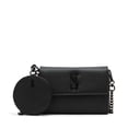 thumbnail image 1 of Monedero bandolera Steve Madden Carina Saffiano negro, 1 of 5