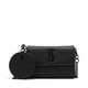 thumbnail image 1 of Monedero bandolera Steve Madden Carina Saffiano negro, 1 of 5