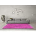 thumbnail image 3 of Ahgly Company Indoor Rectangle Abstract Pink Modern Area Rugs, 2' x 4', 3 of 4