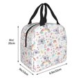 thumbnail image 2 of KLL Cute Koala Print Insulated Lunch Bag Women, Reusable Cute Tote Lunch Box for Adult & Men, Leakproof Cooler Lunch Bags for Work Office Travel Picnic, 2 of 5