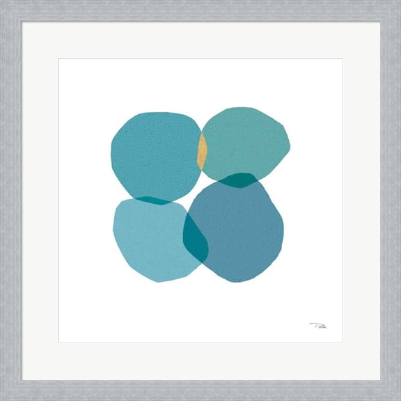 Great Art Now Side by Side II by Pela, Framed Wall Art, 19.5W x 19.5H