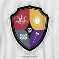 thumbnail image 2 of Boy's Wednesday Icons Crest  Graphic Tee White Medium, 2 of 4