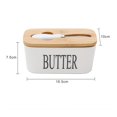 thumbnail image 3 of Caja de sellado de mantequilla, caja de sellado de mantequilla, bandeja de cerámica para almacenar queso, contenedor de mantequilla, solución innovadora, 3 of 9