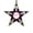 B, variant on Yongcuo Patriotic 250 Years of Freedom Star Ornament Red, White & Blue Stained Glass Design for Celebrations & Decor B
