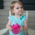 thumbnail image 3 of Dr. Brown's Anti-Colic Options + Narrow Baby Bottle First Year Feeding Gift Set con taza para sorber, cepillo para biberón y tetera 100% de silicona, rosa, 3 of 3
