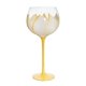 thumbnail image 1 of Elegante copa decorativa para fotos, copas pintadas a mano, regalos delicados de 440 ml tulipán amarillo, 1 of 9