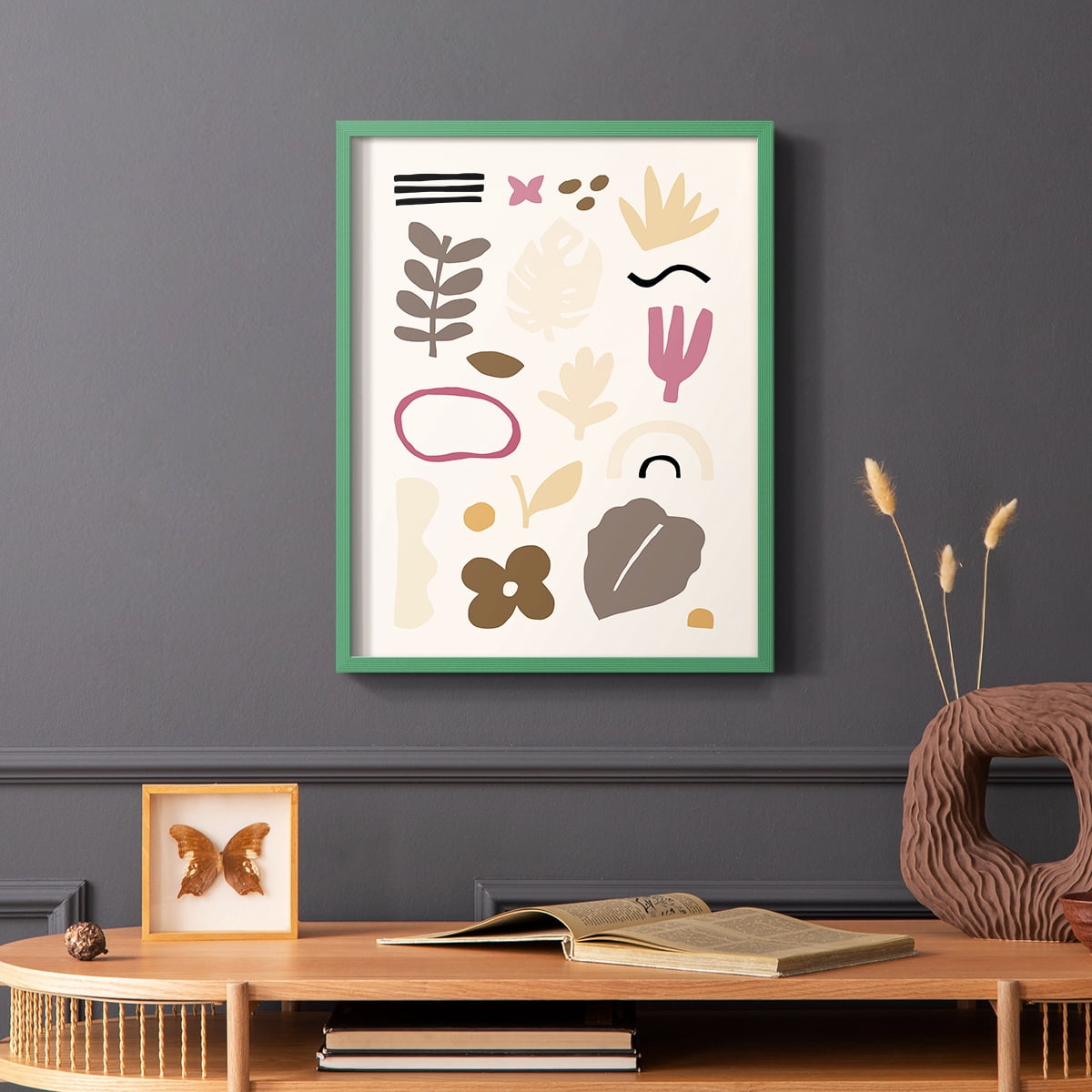 Matisse CCXL in Solid Wood 8 x 10 Framed Print