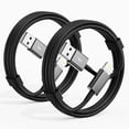 thumbnail image 2 of Typpkmm Lightning Cable 2-Pack 3FT CarPlay Cord, Black, 2 of 3