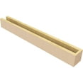 thumbnail image 5 of Ekena Millwork 4"W x 4"H x 36"L Block Woodgrain TimberThane Rafter Tail, Primed Tan, 5 of 6