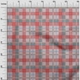thumbnail image 2 of oneOone Silk Tabby Fabric Tartan Check Print Fabric BTY 42 Inch Wide, 2 of 4