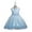 Light Blue, variant on WOLLED Baby Kids Girls Princess Dress Toddler Wedding Formal Party Dress Little Girls Tulle Tutu Gown for 2-10 years