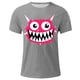 thumbnail image 4 of Blusas y camisas de manga corta con cuello redondo para hombre, blusas casuales de verano a la moda con cuello redondo y estampado para hombre., 4 of 4