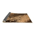 thumbnail image 2 of Ahgly Company Indoor Square Oriental Orange Industrial Area Rugs, 5' Square, 2 of 4