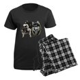 thumbnail image 5 of CafePress - Alaskan Malamute Women's Dark Pajamas - Women's Short Sleeve Print T-Shirt and Pants Dark Cotton Pajama Set, 5 of 7