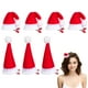 thumbnail image 1 of GOOHOCHY 12 pinzas para el pelo con forma de gorro navideño para niña, bonitas pinzas para el pelo, bonitas decoraciones para el pelo., 1 of 8