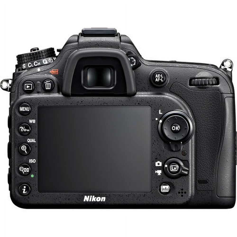 Nikon D7100 Digital SLR Camera + 18-140mm VR + 40mm 2.8G Lens + 64GB -4 Lens Kit - image 4 of 11