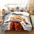 thumbnail image 1 of 3D Digital Printing Cartoon Dragon Ball Monkey King Series Bedding Three-Piece Set LZ18 264*228, 1 of 2