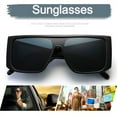 thumbnail image 6 of tooloflife Sunglasses Glasses UV 400 Protection Large Frame for Adults Unisex Fashion, 6 of 6