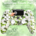 thumbnail image 4 of Wireless Controller Compatible with P4/P4 Slim/P4 Pro/Windows PC, Green, 4 of 7