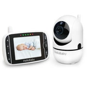 Baby Monitor with Remote Pan-Tilt-Zoom Camera,HelloBaby 3.2 inch Video Baby Monitor HB65 with Camera and Audio, Night Vision, 2-Way Talk,Temperature Sensor, 960ft Range
