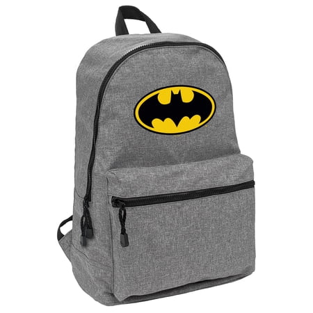 Batman Classic Bat Shield Logo Lightweight Backpack for Work School Daily Use Packable for Travel