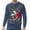 Dark Blue, variant on Mens Christmas Sweatshirts Fall Tops Funny Animal Long Sleeve Crewneck Soft Blend Mens Warm Clothing,Dark Blue,XL