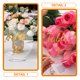 thumbnail image 3 of 10 letreros de acrílico en blanco para nombre de mesa, para recepción de boda, banquete, tarjetas de lugar de acrílico, 3 of 6