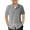 1-Grey1187, variant on Little Boys Short Sleeve Button Down Shirt Summer Solid Unisex Shirt Top, Sizes 5-14
