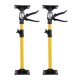 thumbnail image 5 of 2 Juegos De Gatos De Gabinete, Poste De Soporte Telescópico De Metal Para Instalación De Armarios De Baño, 50-115 Cm, ​​Amarillo, 5 of 7