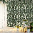 thumbnail image 4 of 12 Pieces Of Fake Ivy Fake Rattan, Silk Ivy Garland Green Plant Artificial Green Hanging Plant Vine, 4 of 5