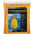 thumbnail image 2 of West Chester Protective Gear Raincoat Hoodie - Long Sleeve, Zippered - XL, Yellow, 2 of 2