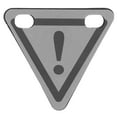 thumbnail image 3 of MAYUJIAA Enlee Bicycle Triangle Reflective Sign Cycling Warning Triangle Reflector Magnetic Night Safety Warning Sign StickerType B HW313-14250, 3 of 13
