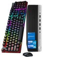 thumbnail image 1 of HP EliteDesk 705G4 SFF Desktop PC, Computadora de Escritorio, AMD Ryzen 3 Pro 2200GE, 16GB RAM, 512GB SSD, WiFi, Bluetooth, Win 11 Pro(Reacondicionado), 1 of 5