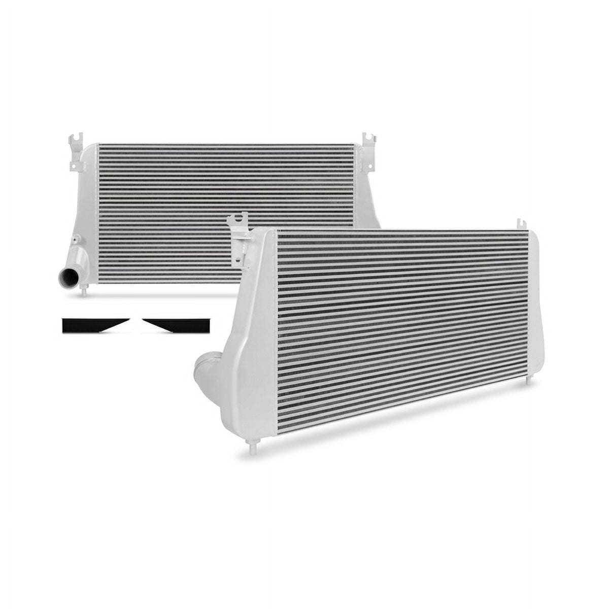 Mishimoto MMINT-DMAX-06SL Performance Intercooler Compatible With Chevrolet 6.6L Duramax 2006-2010 Silver