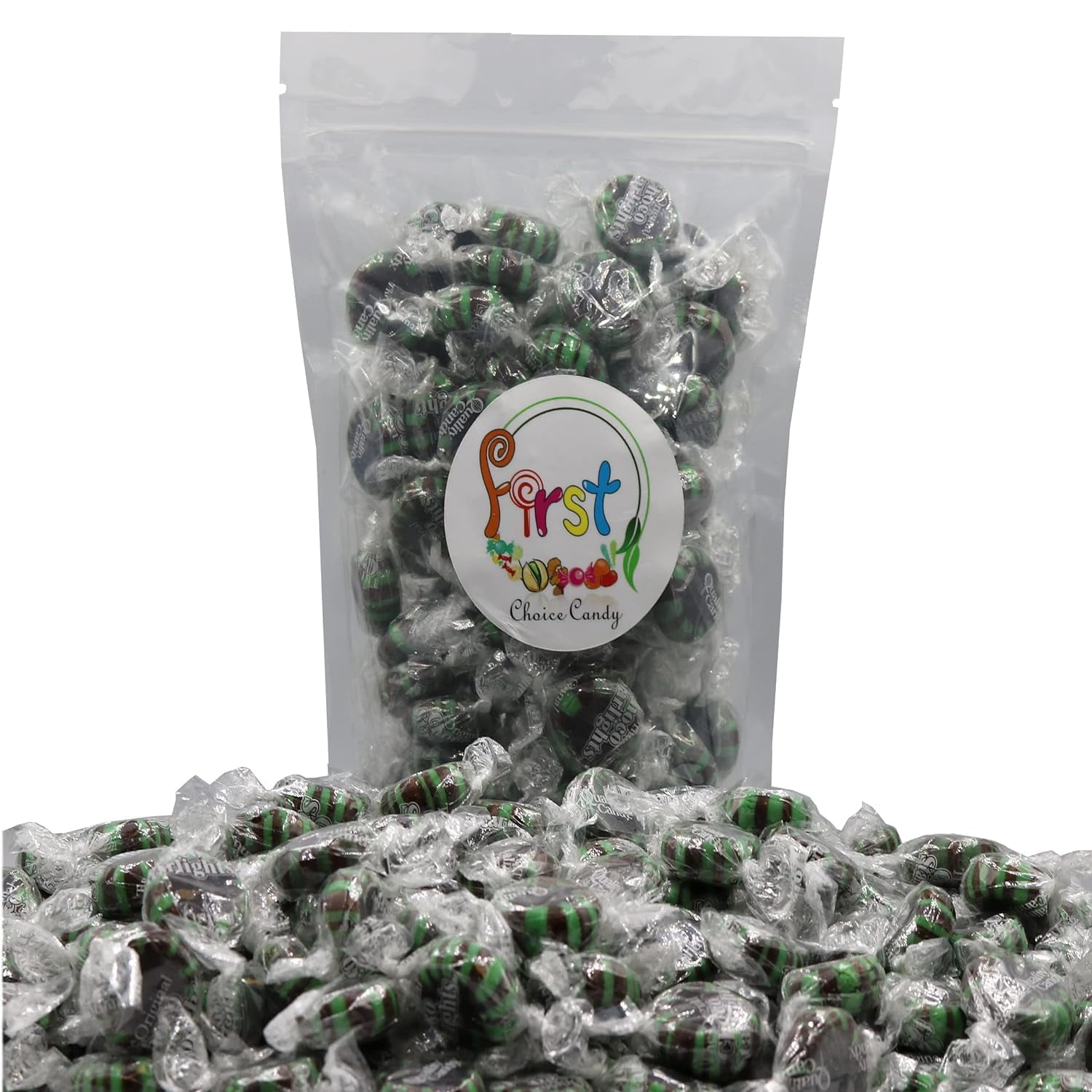 FirstChoiceCandy Starlight Mint Hard Candy Disc ( Chocolate - 5 Pound )