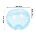 thumbnail image 2 of LEORX 4pcs Pacifier Container Can Transparent PP Storage For Children Home Use, 2 of 6