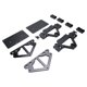 thumbnail image 5 of Montaje Alforja De Motocicleta Montaje De Liberación Rápida aleación De Aluminio Prueba De Intemperie Estabilidad Mejorada Reemplazo Para Shadow SABRE Valkyrie VLX VT750, 5 of 7