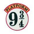 thumbnail image 1 of Harry Potter 45702 Harry Potter 9.75 in. Platform Iron on Patch, 1 of 4