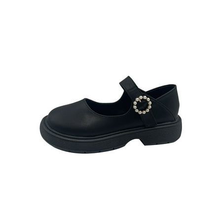

Zodanni Women Comfort Mary Jane School Lightweight Vintage Pumps Fashion Round Toe Lolita Shoes Matte Black Style C 5.5