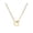 G, variant on Initial Necklaces for Women Men A-Z Gold Personalized Name Pendant Charm Necklace Fashion Jewelry Accessories Gift
