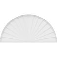 thumbnail image 3 of Ekena Millwork 80"W x 40"H x 2"P Half Round Sunburst Architectural Grade PVC Pediment, 3 of 7