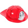 thumbnail image 3 of ColoMX Gorro de bombero infantil: Gorro de bombero de plástico, casco de fiesta de bombero, juguete de imitación para fiestas de bomberos, gorra de bombero de plástico, 3 of 8