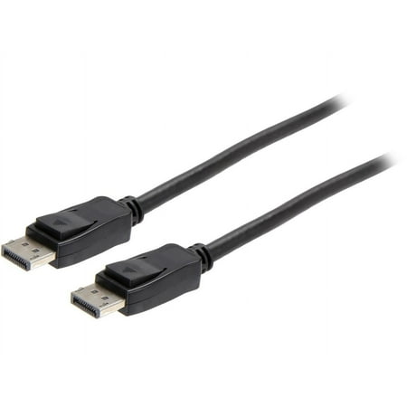 UPC: 0037332185846 | Tripp Lite P580-030 30 ft. Black Connector A DISPLAYPORT (MALE) Connector B DISPLAYPORT (MALE) DisplayPort Cable with Latches Male to Male