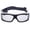 Black, variant on Riousery Premium Outdoor Sport Safety Glasses Breathable Protective Goggles For Tennis Basketball Football Impact Resistant Polycarbonate Lens Eyewear With Adjustable Strap Blue