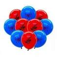 thumbnail image 1 of Spiderman Birthday Decorations Disposable Tableware Set Spider-Man Balloons Banner Backdrop Party Event Supplies For Kids 10pcs balloons Other, 1 of 6